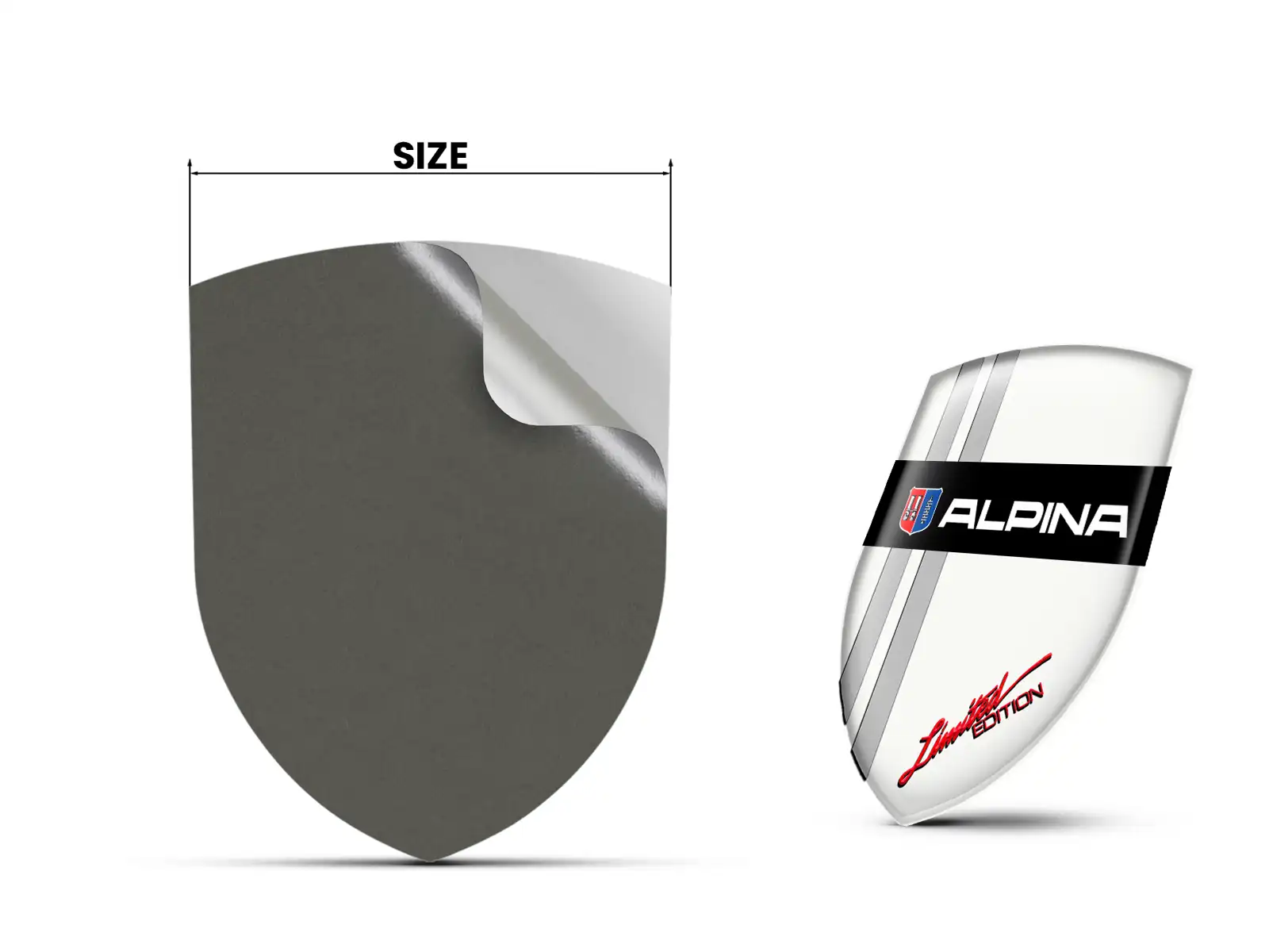 Alpina Windschutzsticker Premium Hochwertig Drift